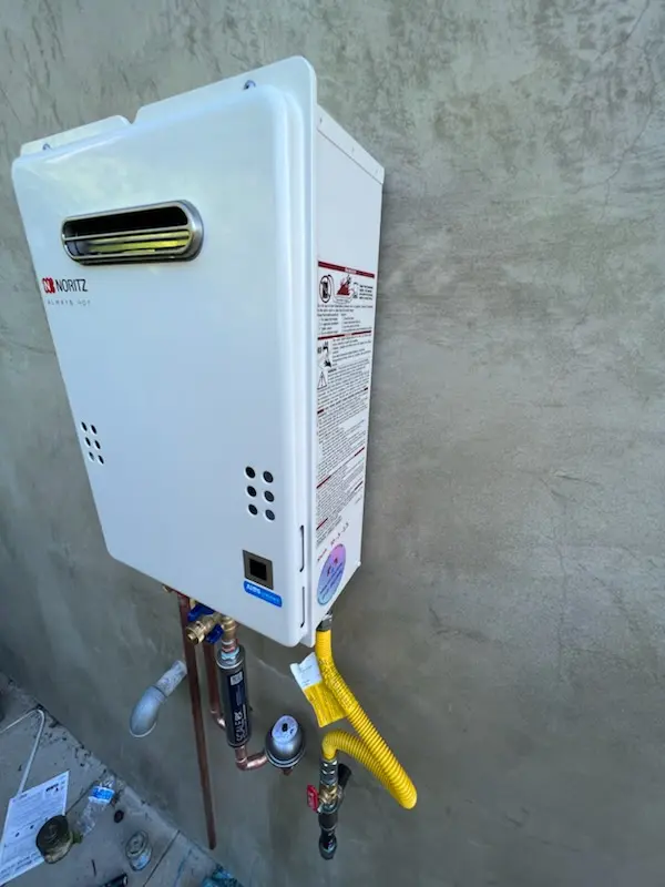 Tankless water heater installation for Ridge Valley homes
